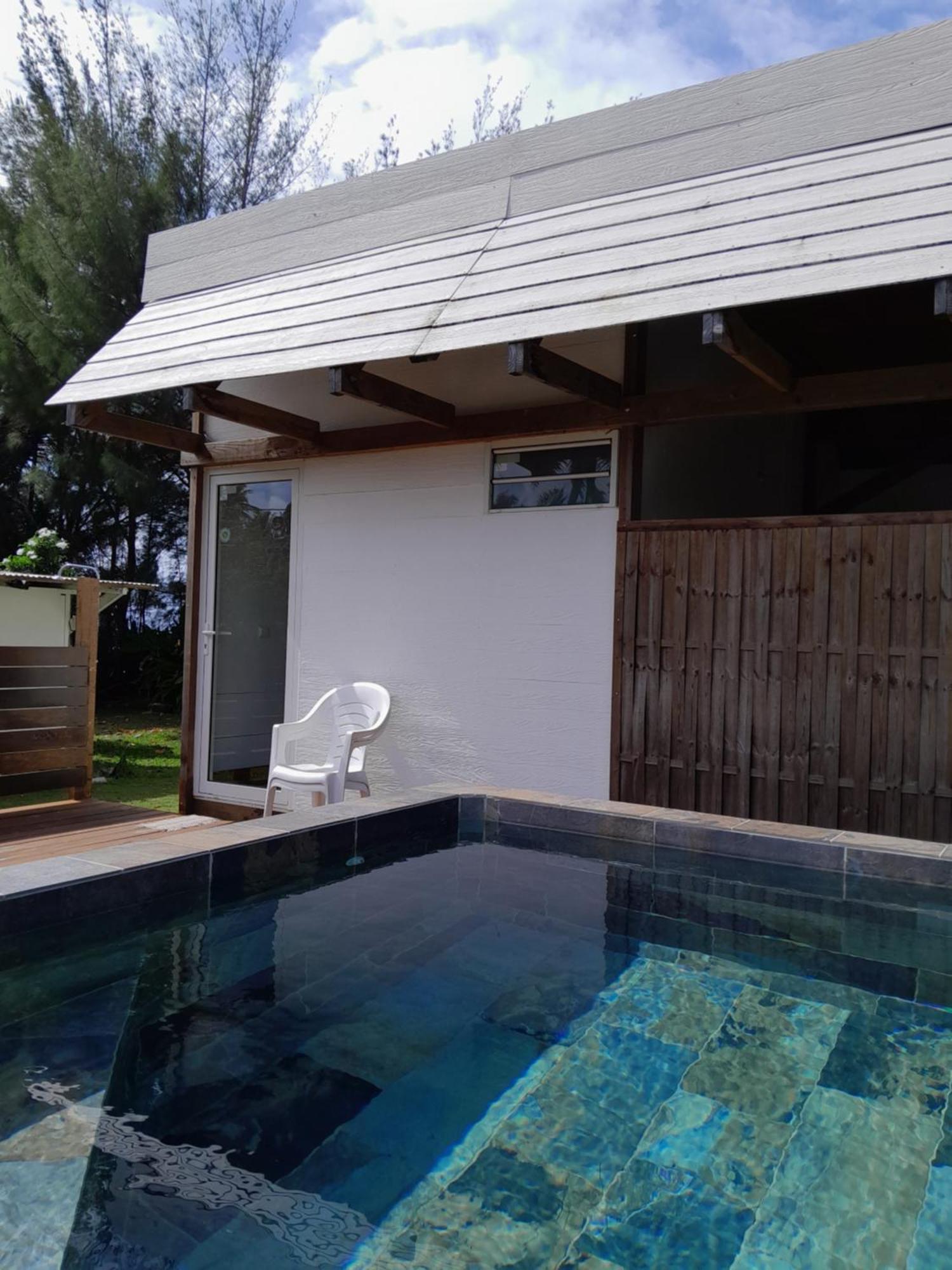 Mara'Ai Le Spot Tubuai Chambre Triple Taahueia Deluxe Sdb Privee Avec Piscine Mataura Экстерьер фото