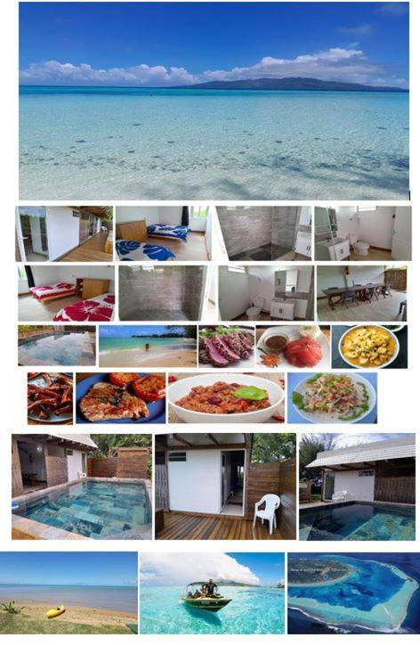 Mara'Ai Le Spot Tubuai Chambre Triple Taahueia Deluxe Sdb Privee Avec Piscine Mataura Экстерьер фото