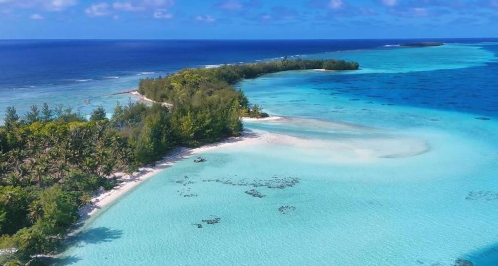Mara'Ai Le Spot Tubuai Chambre Triple Taahueia Deluxe Sdb Privee Avec Piscine Mataura Экстерьер фото
