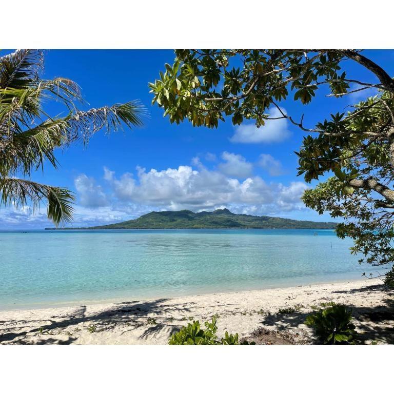 Mara'Ai Le Spot Tubuai Chambre Triple Taahueia Deluxe Sdb Privee Avec Piscine Mataura Экстерьер фото