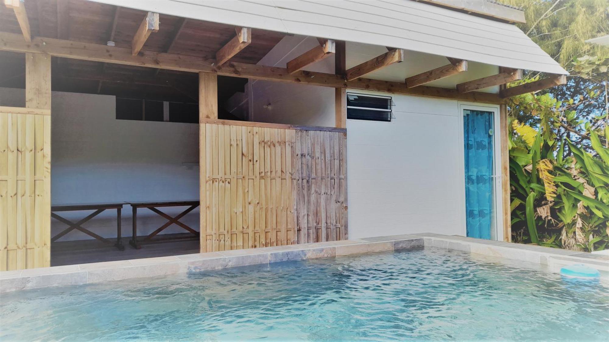 Mara'Ai Le Spot Tubuai Chambre Triple Taahueia Deluxe Sdb Privee Avec Piscine Mataura Экстерьер фото
